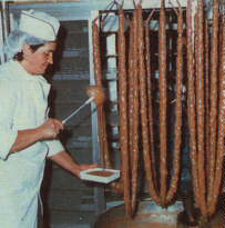 Shoushouko being made in Agross Village, Cyprus