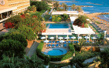 Enjoy the Pool and Beach at Almyra Beach Hotel in Paphos. Click to enlarge this photograph