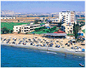 Beau Rivage Hotel and Beach in Larnaka Cyprus, click to enlarge this photograph
