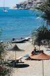 Pissouri Beach near the Columbia Beach Hotel Cyprus. Click to enlarge this photograph