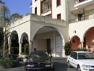 The Entrance to the Curium Palace Hotel in Lemesos. Click to enlarge this photograph