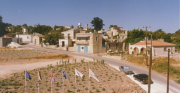 Droushia Village - A view from the hotel