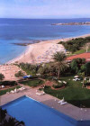 Grecian Sands Hotel in Ayia Napa Swimming Pool and Beach, click to enlarge