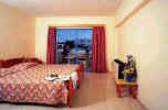 The Bedroom at the Kefalonitis Hotel Apartments Paphos