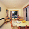 Lounge Area of the One Bedroom Apartment at the Kefalonitis Hotel Apartments Paphos