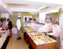 Enjoy the buffet when staying at the Nelia Hotel