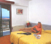 Stavros Hotel Apts bedroom, click to enlarge this photograph